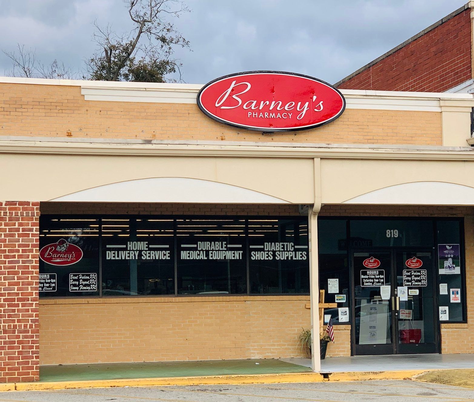 Locations Barneys Pharmacy